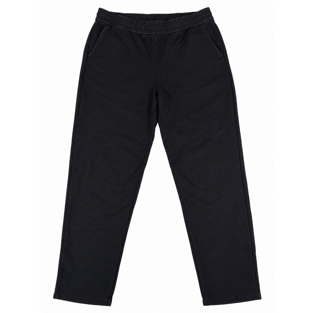 Eileen Fisher Black Tapered Ankle Pants Pull On Stretch Pockets S Carrot/lantern